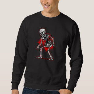 Moletom Skeleton Hourglass Estética Streetwear