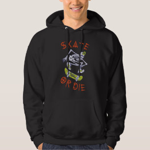 Moletom Skeleton Skateboarder skate ou die
