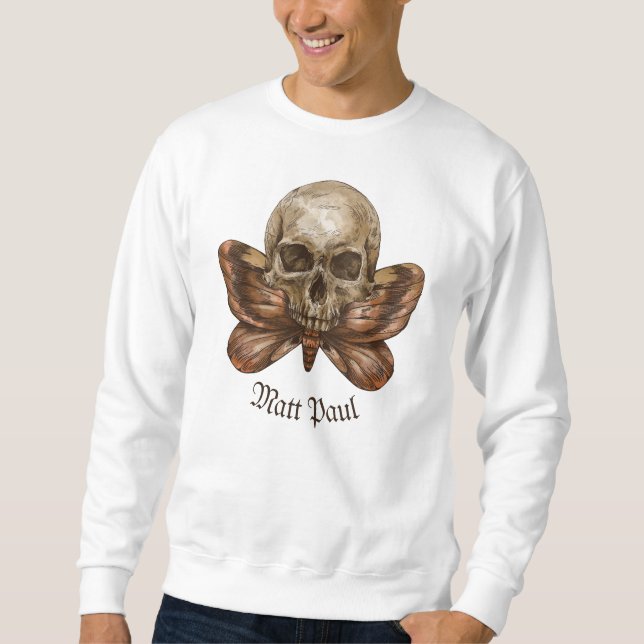 Moletom Skull Moth (Frente)