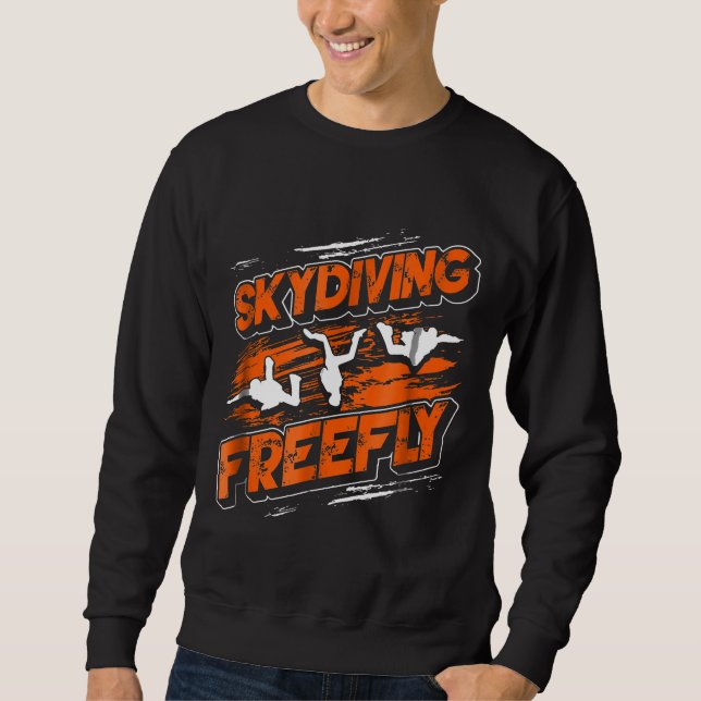 Moletom Skydiving Freefly Skydiver Adventure (Frente)