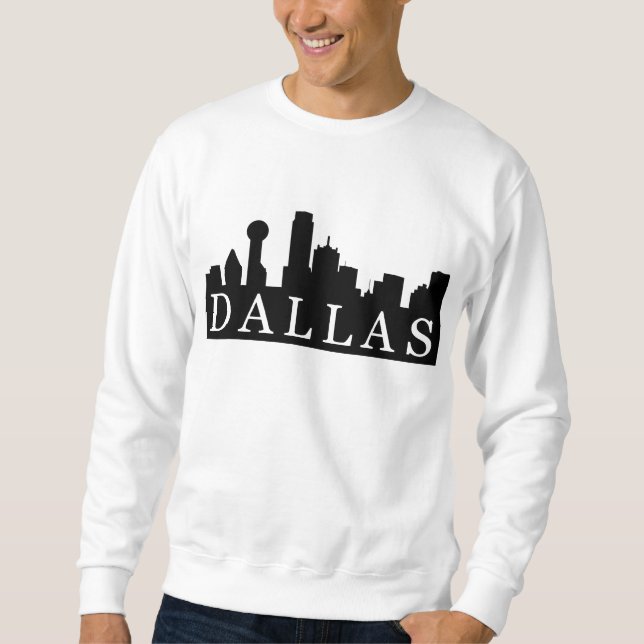 Moletom Skyline de Dallas (Frente)