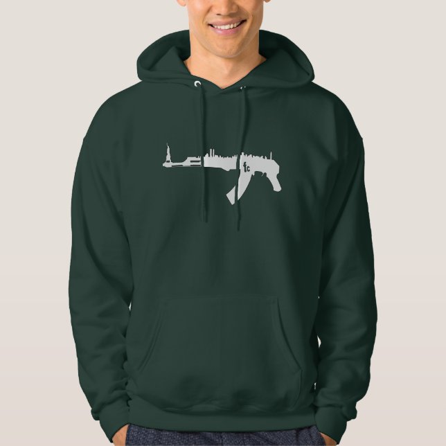 Moletom Skyline Hoody de AK 47 NY (Frente)