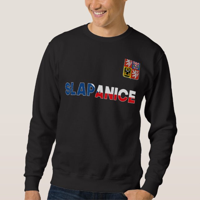 Moletom Slapanice República Checa Casaco de Leão de Sinali (Frente)
