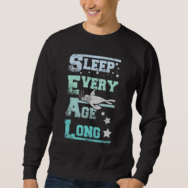 Moletom Sleep every age long seals (Frente)