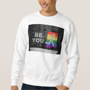 Moletom SlipperyJoe é você orgulho gay dá LGBT
