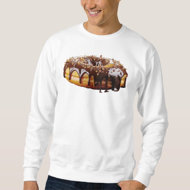 Moletom SlipperyJoe's donut decadente coberto com uma espe (Frente)