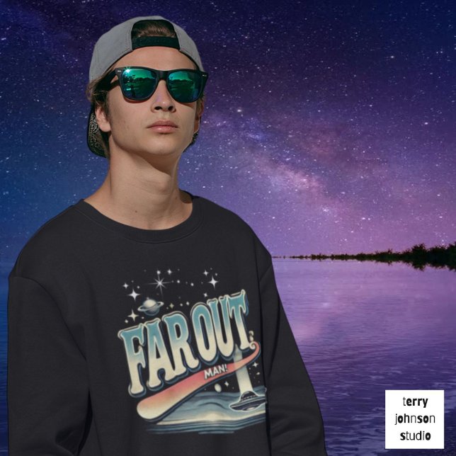 Moletom Slogan do Homem Retro 60 Personalizado (Criador carregado)