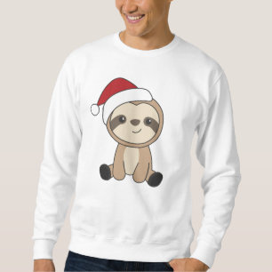 Moletom Sloth Christmas Snow Winter Animals Sloths