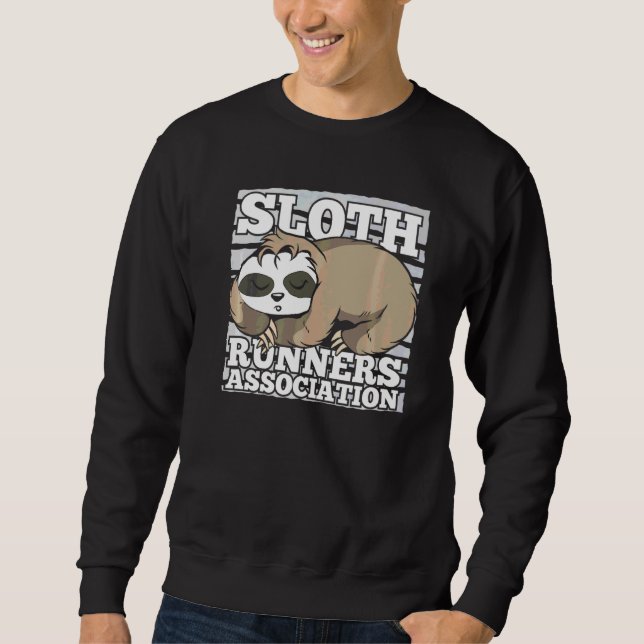 Moletom Sloth Runners Association Sleth Animal Sloth R (Frente)