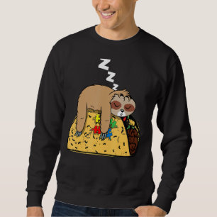 Moletom Sloth Taco Quebra-cabeça Piece Autismo consciência
