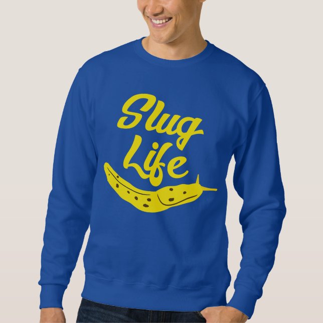 Moletom Slug Life Funny Yellow Banana Slug Graphic (Frente)