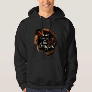 Moletom SMAUG™ - Nunca rir do gráfico do logotipo