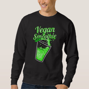 Moletom Smoothie Verde Vegano Para Vegetarianos e Veganos