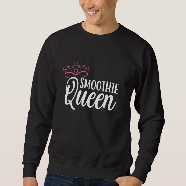 Moletom Smoothy Queen Fruta Juice Bebe Mulheres Vegan (Frente)