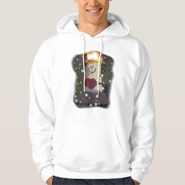 Moletom S'Mores Eu Queimo Para U Snowman Sweatshirt (Frente)