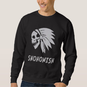 Moletom Snohomish Nativo Índio Americano Nascido Liberdade