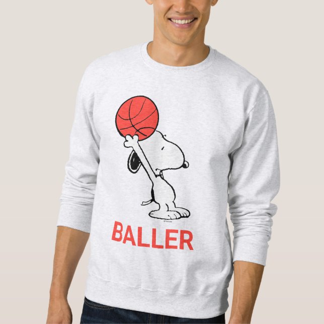 Moletom Snoopy Varsity Sports Basketball (Frente)