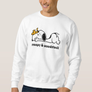 Moletom Snoopy & Woodstock Sorriso Rindo