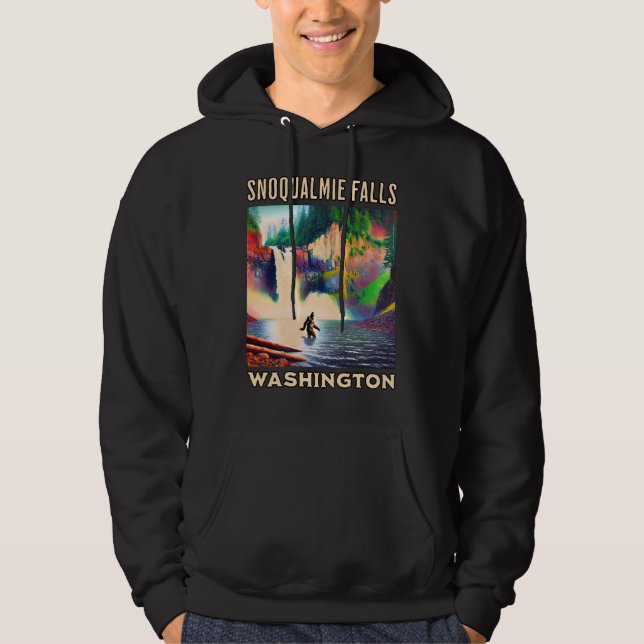 Moletom Snoqualmie Cai Shirt Washington, Sasquatch (Frente)