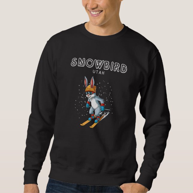 Moletom Snowbird Utah Ski Rabbit (Frente)