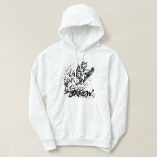 Moletom Snowboard Brush Art - Snowboarder Dog Huskey
