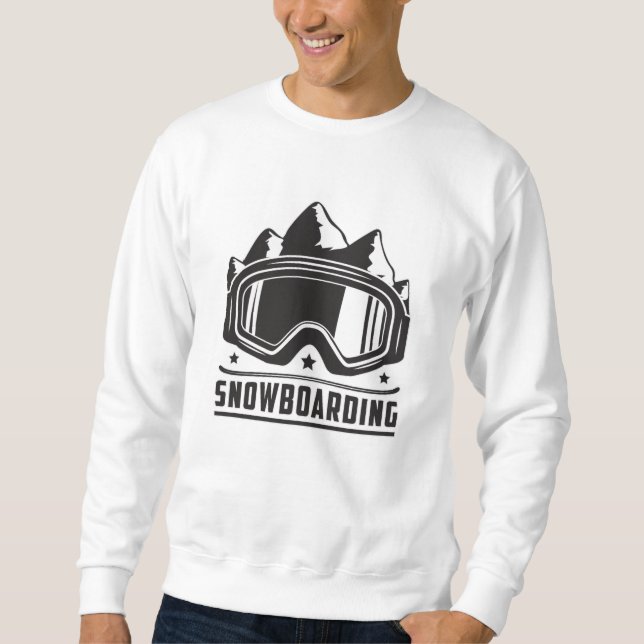Moletom Snowboard Snowboarder Snowboard Snowboard Snowboar (Frente)