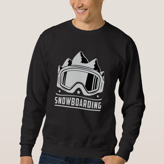 Moletom Snowboard Snowboarder Snowboard Snowboard Snowboar (Frente)