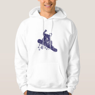 Moletom Snowboarder Capturando Grandes Derivas de Neve