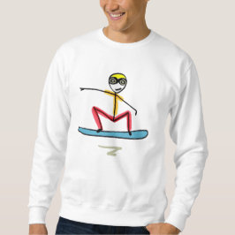 Moletom Snowboarding Stickman