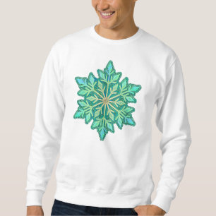 Moletom SNOWFLAKE-Retro Vintage Snowflake, Esportes de inv