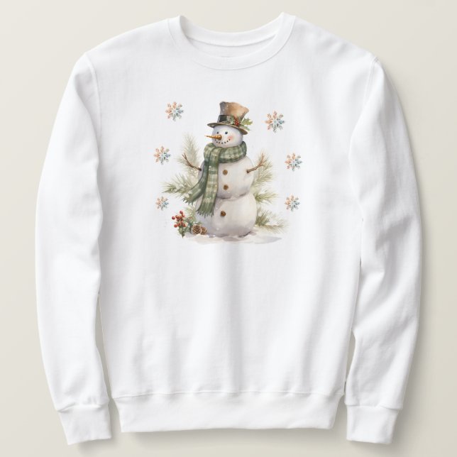 Moletom Snowman Sweatshirt (Frente do Design)