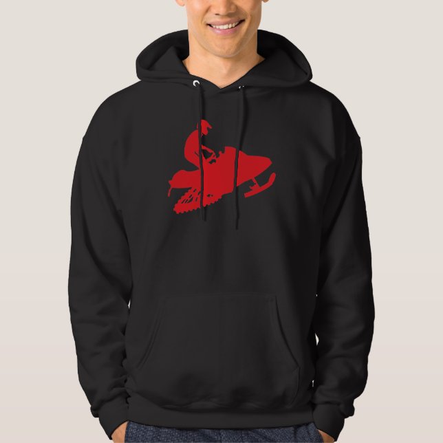 Moletom Snowmobiler/Red Sled (Frente)