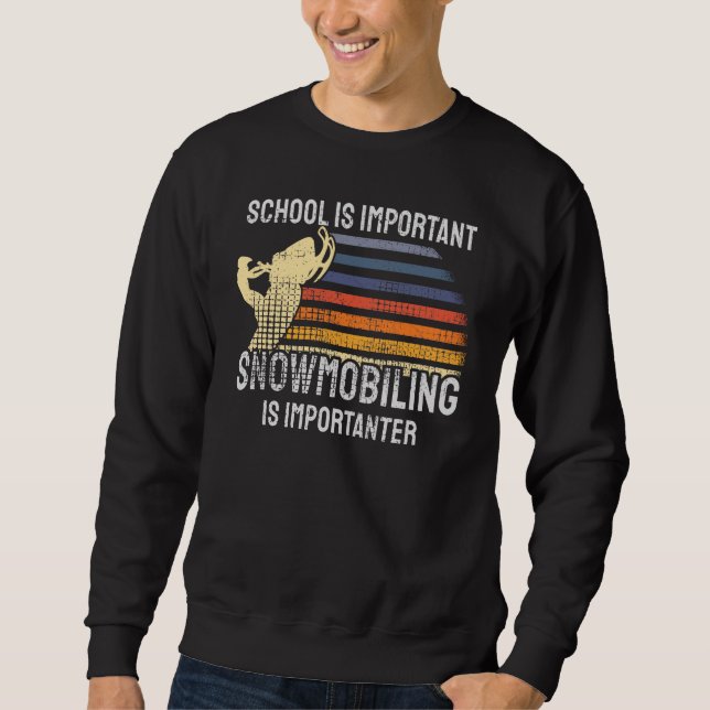 Moletom Snowmobiling Snowmobile (Frente)