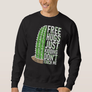 Moletom Só brincando, não me toques na fábrica de cactus f