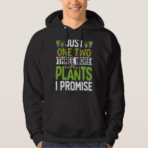 Moletom Só Mais Uma Planta Que Prometo Jardinagem