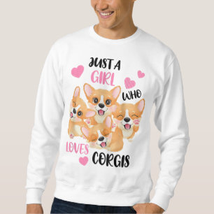 Moletom Só uma garota que ama Corgis