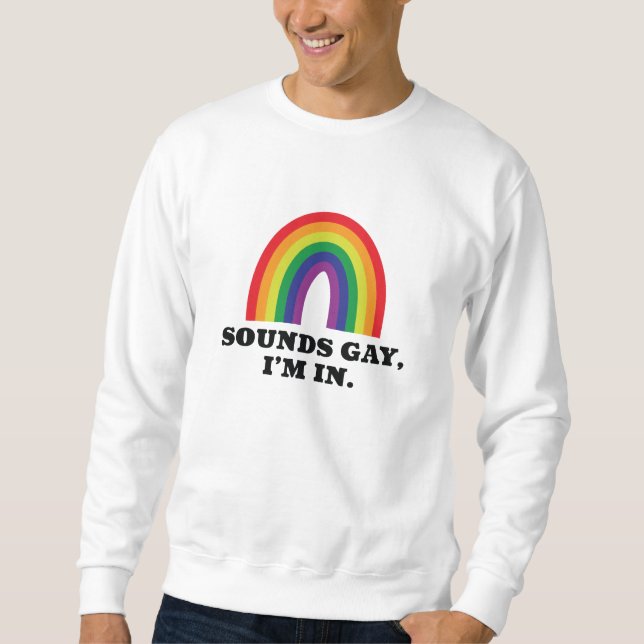 Moletom Soa Gay, estou dentro (Frente)