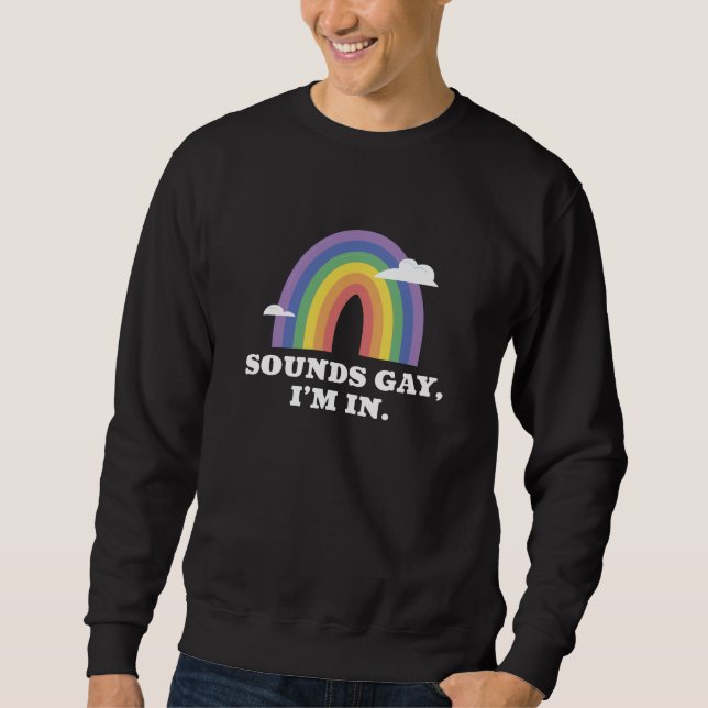 Moletom Soa Gay, estou dentro (Frente)