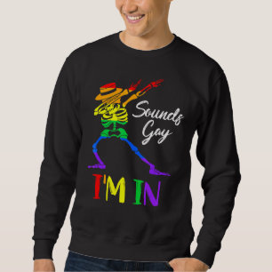 Moletom Soa Gay, estou na dança de transgênero do Lgbt Org