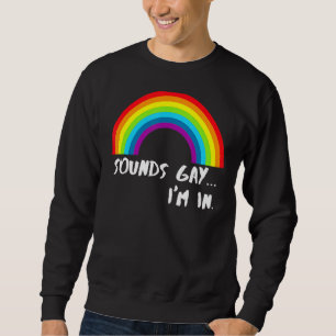 Moletom Soa Gay, estou no Rainbow Pride