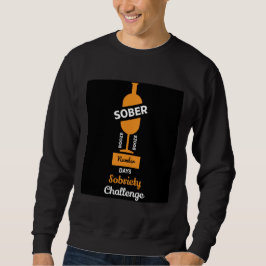 Moletom Sober AF Alcoholic Addict Rehab