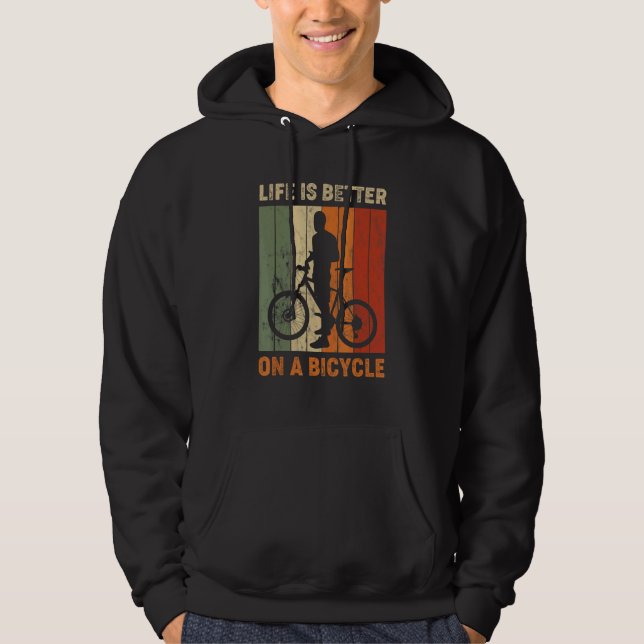 Moletom sobre uma bicicleta de bicicleta 2 (Frente)