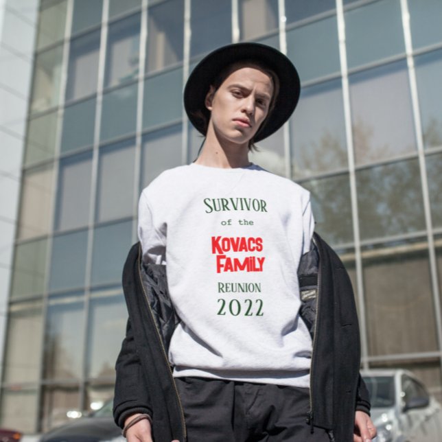 Moletom Sobrevivência da reunião da família Kovacs (Criador carregado)