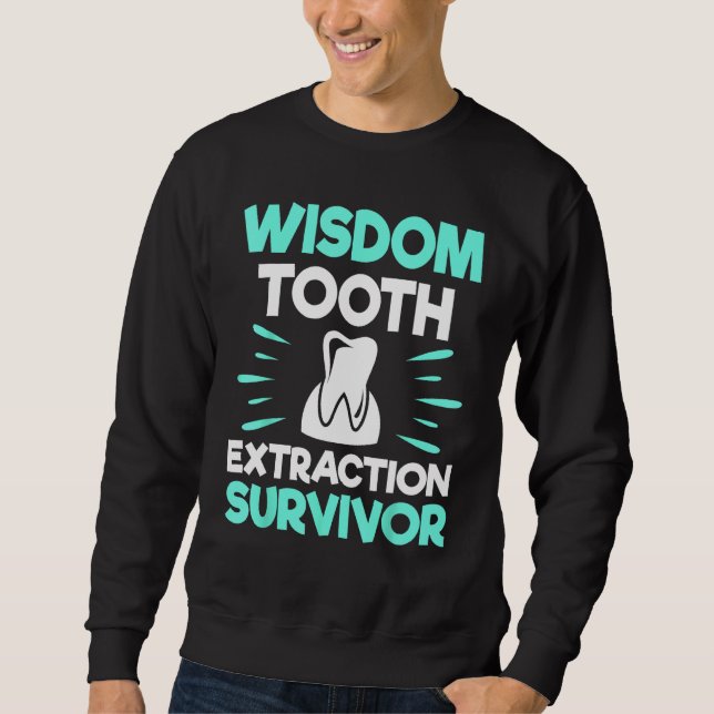 Moletom Sobrevivência de Extração Dente Sensível - Dentist (Frente)