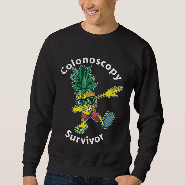 Moletom Sobrevivente do Colonos   Dabbing Abacaxi Paciente (Frente)