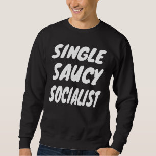 Moletom SOCIALISTA DE SAUDADE DE solteiros