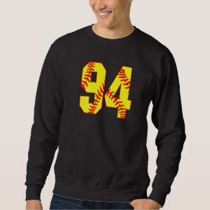 Moletom Softball 94 Fast Pitch Love Softball Mãe Favorita