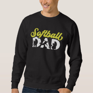 Moletom Softball Dad Pitcher Catcher Softball Sports Playe
