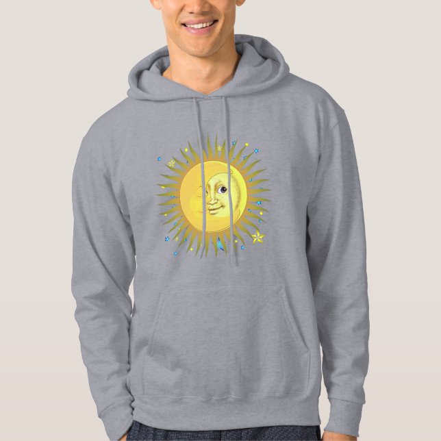 Moletom Sol, Lua e Estrelas (Frente)