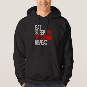 Moletom Soldador de repetição de soldadura do repouso do r